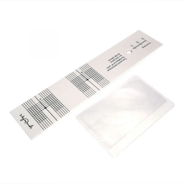 Regla Calibradora De Capsula Para Tornamesa - Imagen 2
